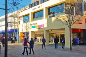 Fareham Shopping Centre.