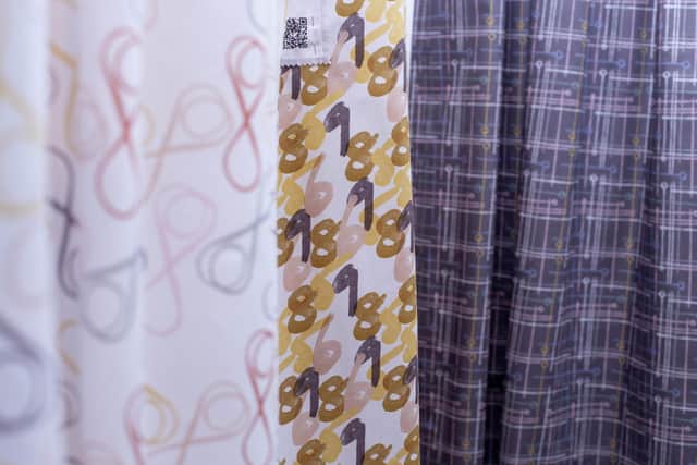 Some of Suzie Johanson's designs for her exhibition, Patterns of Life, Memory and Place at The Spring Arts and Heritage Centre. Picture: Habibur Rahman