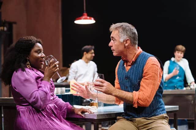 Susan Wokoma and Greg Wise (foreground), Amit Shah and Alex Roach.
Picture by Helen Murray