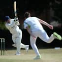 Rob Cordell, seen here batting for Hayling Island, took three wickets in his side's Hampshire League Division 3 South victory over Southampton Community. Picture: Chris Moorhouse