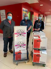 Kams Palace delivers food to Queen Alexandra Hospital staff
