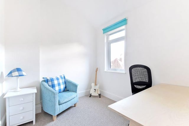 The third bedroom could be used as an office or study if needed.
