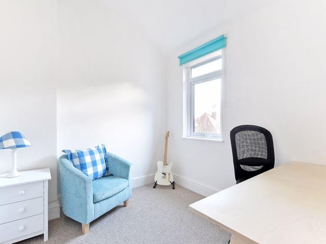 The third bedroom could be used as an office or study if needed.