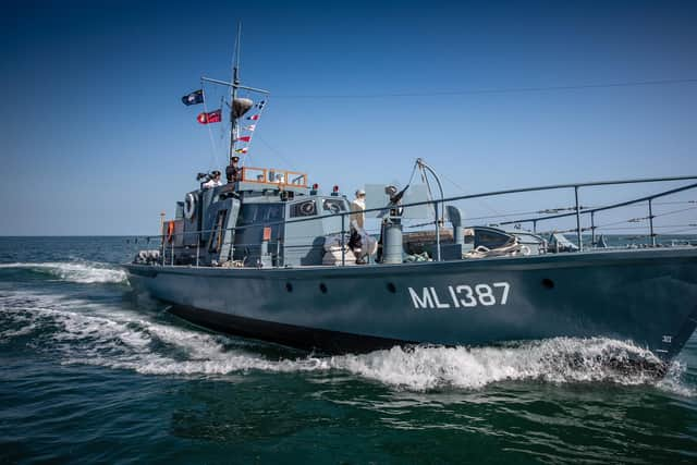 HMS Medusa following a restoration.