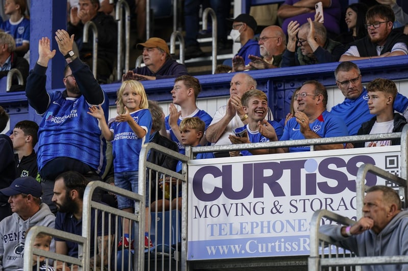 Check out the brilliant Pompey v Port Vale pictures taken by our photographer Jason Brown of fans and players as the feelgood factor continues.