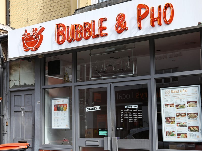 Here are some of the food and drink places in Albert Road, Southsea. Bubble and Pho, Albert Road, Southsea Picture: Chris Moorhouse (280824-061)