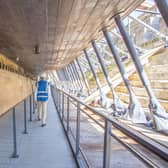 Pictured: Underneath HMS Victory.

Picture: Habibur Rahman
