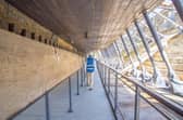 Pictured: Underneath HMS Victory.

Picture: Habibur Rahman