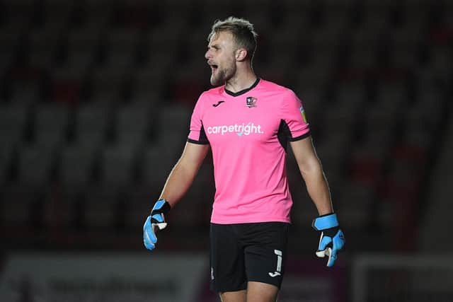 New Pompey keeper Lewis Ward. Photo by Harry Trump/Getty Images)