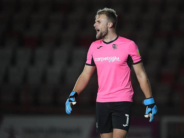 New Pompey keeper Lewis Ward. Photo by Harry Trump/Getty Images)