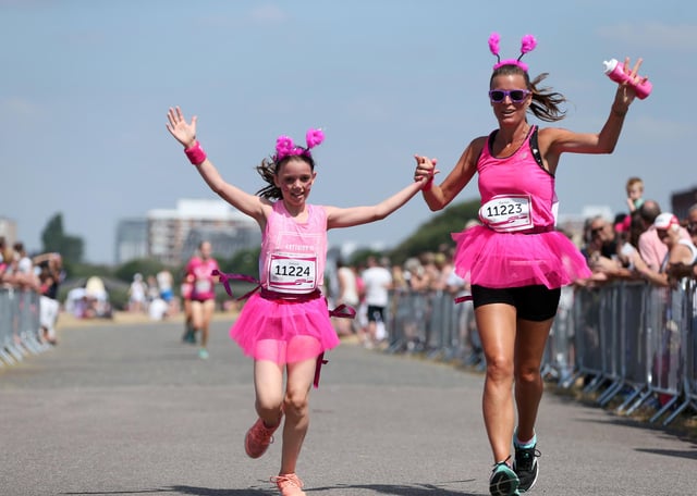 2018 Race For Life, Southsea Common. Picture: Chris Moorhouse