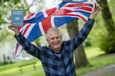 Michael Portsmouth with his 70-year-old Queen's coronation book Picture: Peter Langdown
