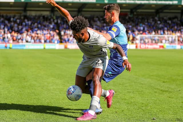 Ellis Harrison in action. Picture: Nigel Keene