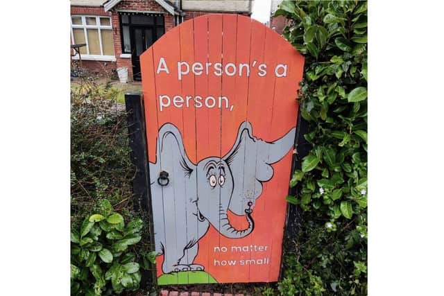 Horton Hears a Who mural by Jonjo Rowlands from Cowplain.