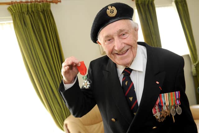 D-Day veteran Ron Cross MBE
