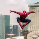 Spider-Man will be in Portsmouth over the weekend for meet and greets. 
(Photo by Christopher Polk/Getty Images for Sony)