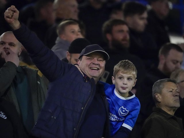The Pompey fans were treated to a 3-1 win against Preston.