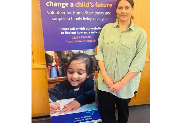 Natasha Solanki from Home Start Portsmouth