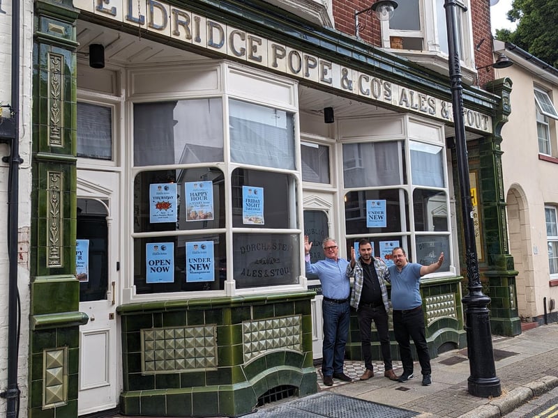 The three business partners who have taken over of Eldon Arms, Portsmouth.
Picture: supplied