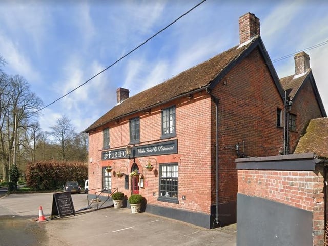 The Purefoy pub, in Basingstoke, offers a blend of modern British pub classics and restaurant-style dishes. The average price is £40 per head.