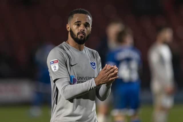 Anton Walkes made 66 appearances during two years at Fratton Park after arriving from Spurs in January 2018. Picture: Daniel Chesterton/phcimages.com