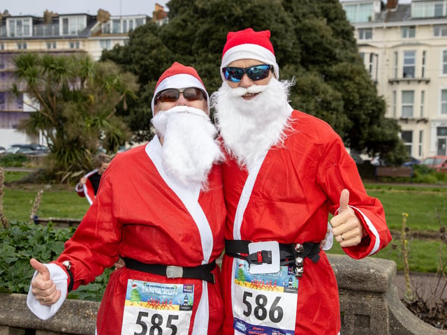 Pictured - Lou and Phil from Portsmouth.