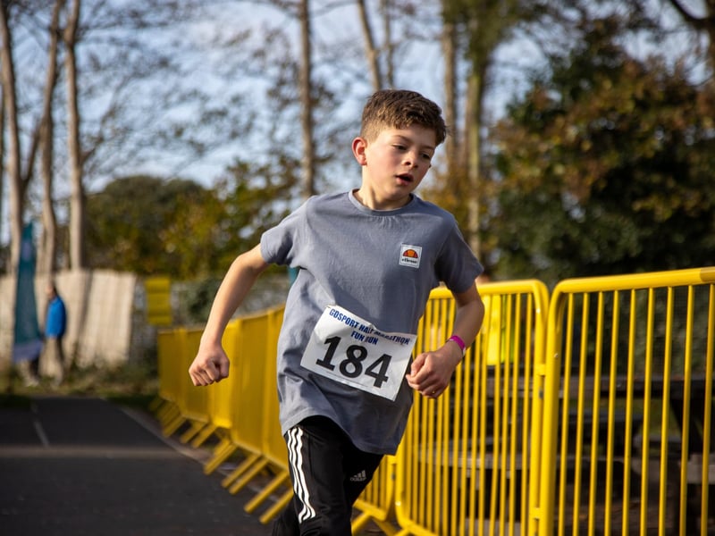 Thousands arrived in Gosport on Sunday morning for the Gosport Half Marathon, complete with childrens fun runs.
Pictured - General action from the Childrens Fun Runs
Photos by Alex Shute