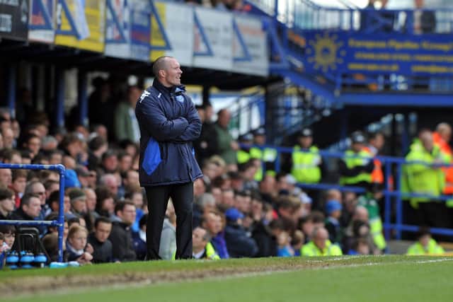 Michael Appleton spent almost a year as Pompey boss, before departing in November 2012 for Blackpool. Picture: Steve Reid