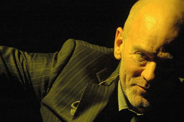 Michael Stipe at the Rose Bowl in August 2008. Picture by Paul Windsor