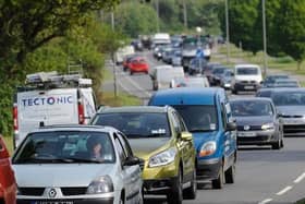 M3 remains closed between junction 11 and junction 12 westbound following collision. 