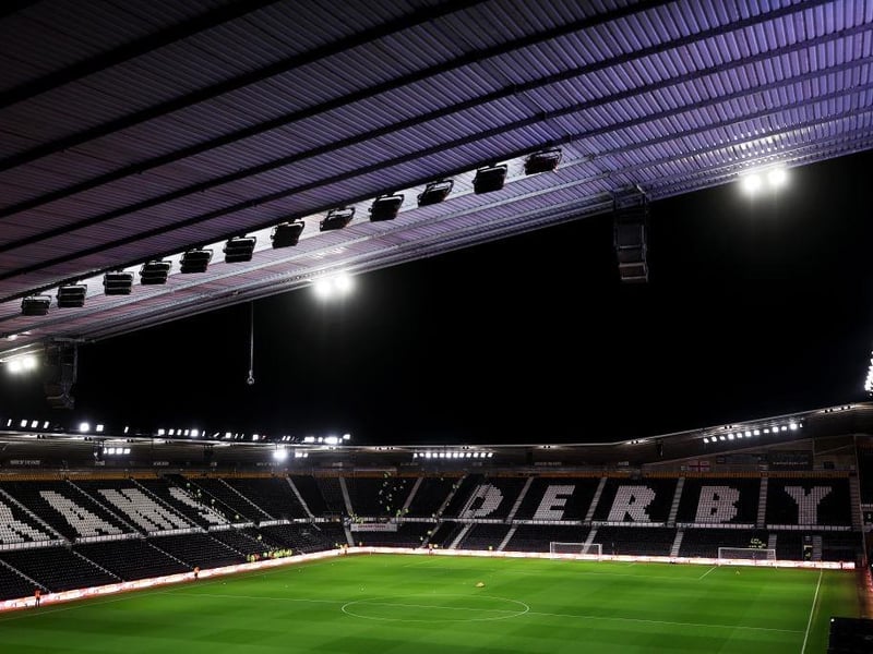 Derby County top the list with an average attendance of 26,644.