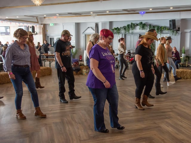Boot Scooting at Country on The Coast. Picture by Emma Terracciano