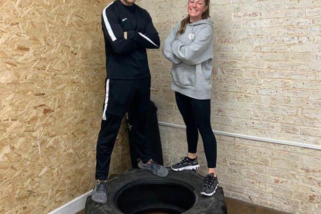 Mark Gaizley, who is a personal trainer and Jade Armstrong, who owns Loft 24 in Goldsmith Avenue, Portsmouth have teamed up to offer an online training academy via Facebook.