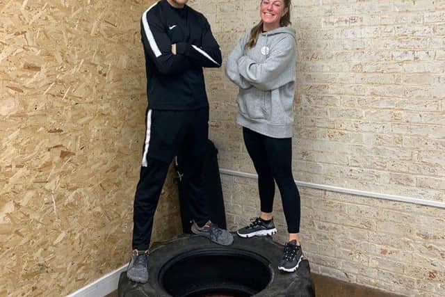 Mark Gaizley, who is a personal trainer and Jade Armstrong, who owns Loft 24 in Goldsmith Avenue, Portsmouth have teamed up to offer an online training academy via Facebook. 