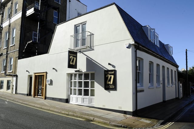 Restaurant 27 has been rated 4.8 on google with 376 reviews. 'Restaurant 27 we can say with great confidence is the best restaurant in Hampshire,' said Alison Vaile.