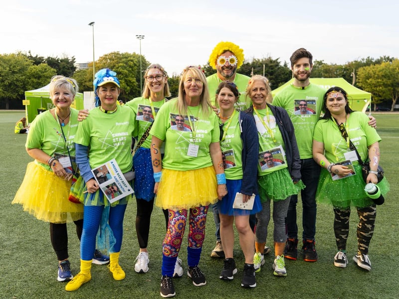 People have taken part in the Rowans Hospice Shining Stars Walk on Saturday, September 21, 2024, in a bid to raise money for the charity. Those taking part had the option to complete a 4 or 8 mile sponsored walk around Portsmouth and Southsea.  Picture Credit: Matthew Clark