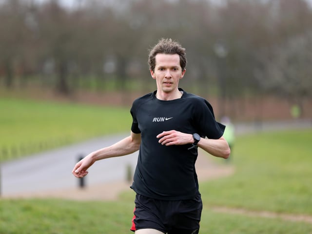 Winner Martin Stockley. Picture: Chris Moorhouse