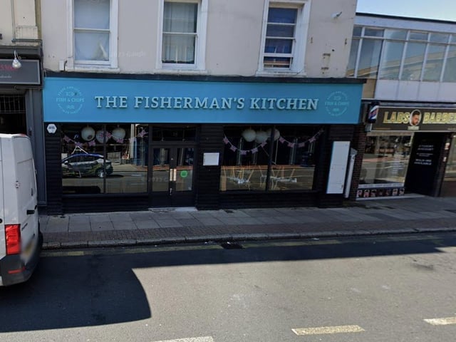 The Fisherman's Kitchen, Southsea, has a Google rating of 4.4 with 787 reviews.