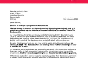Letter sent to the council