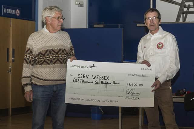 Members of Waterlooville Motorcycle Club.