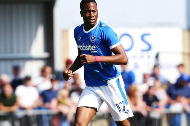 Former Pompey striker Nicke Kabamba helped convince Brandon Haunstrup that Kilmarnock was the move for him