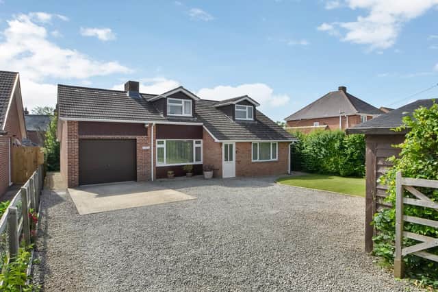 This four bedroom detached family house has gone on sale in Shirrell Heath for £695,000. It is listed by Fine & Country