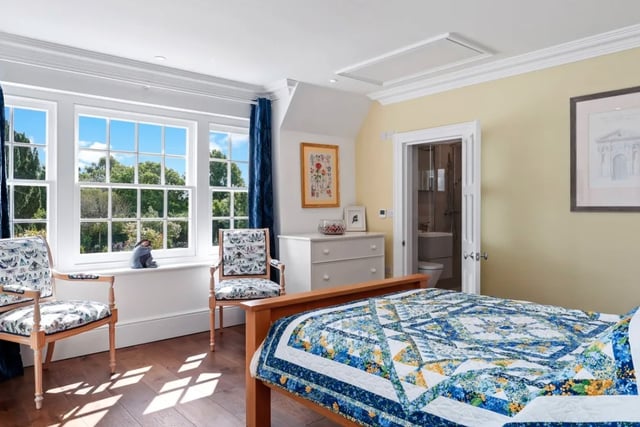 The listing says: "The main part of the house was recorded to be built in the 16th century before having two wing extensions built in the Victorian era. It is understood to be the former home of Lord Sherborne."