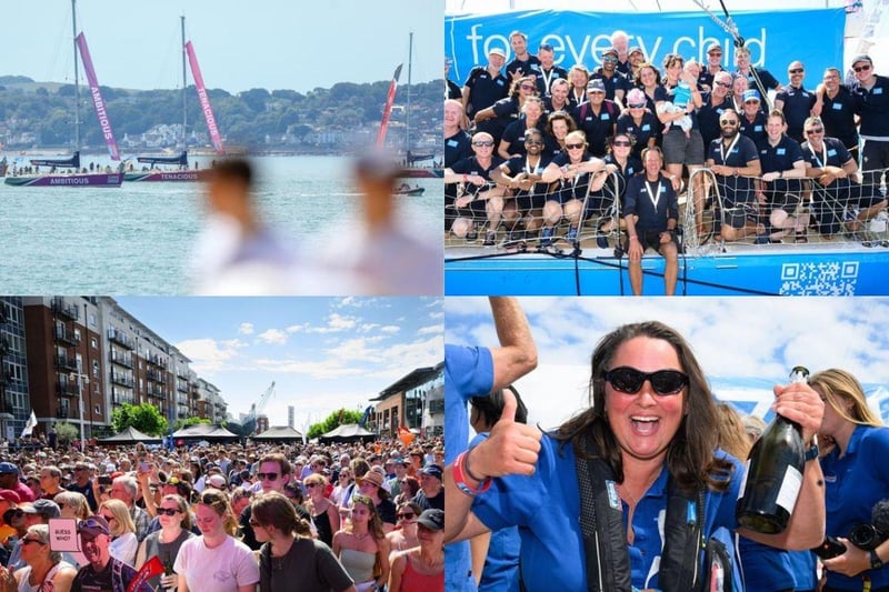 Incredible photos of a fantastic day as crews return from mammoth round the world race.