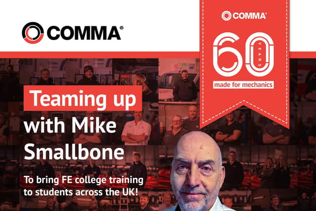 Comma marks 60th year with Mike Smallbone Partnership for FE College Training