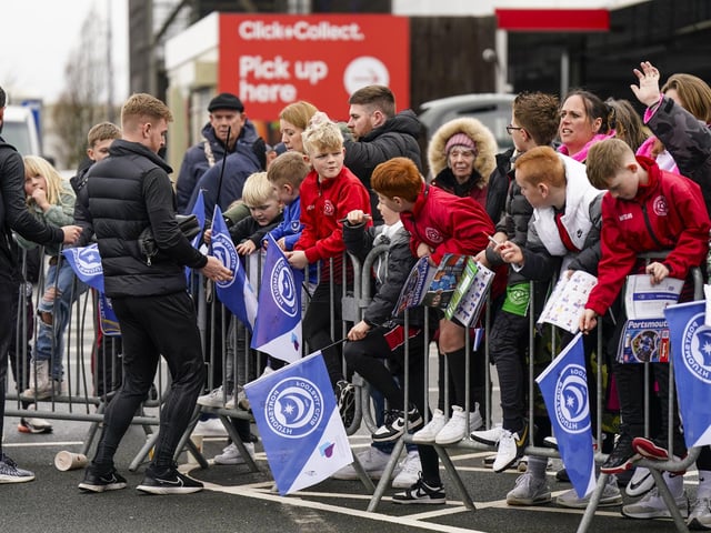 A queue was forming for Jack Sparke's signature before kick-off