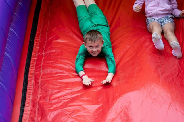 Families joined players and staff at an awards ceremony and fun day on Stubbington Recreation Ground on Saturday afternoon. Pictured - Everyone had a great time, enjoying the games on offerPhotos by Alex Shute