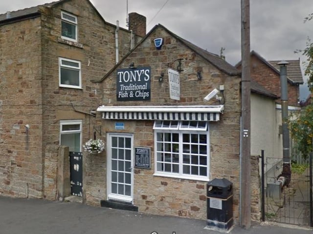 Tony's have been voted the best fish and chips restaurant in Sheffield by our readers. You can find them at 23 Chapel St, Mosborough, Sheffield, S20 5BT.