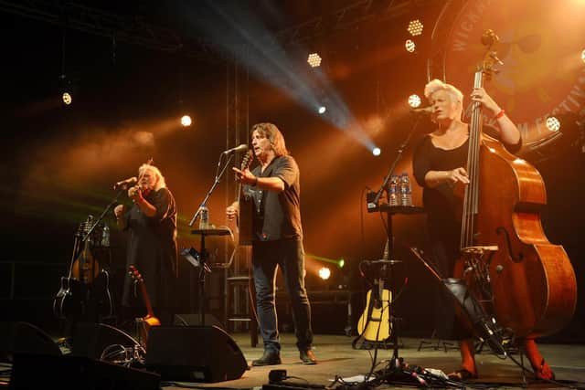 Show of Hands at Wickham Festival, 2018.
Picture: Sarah Standing (180618-1491)