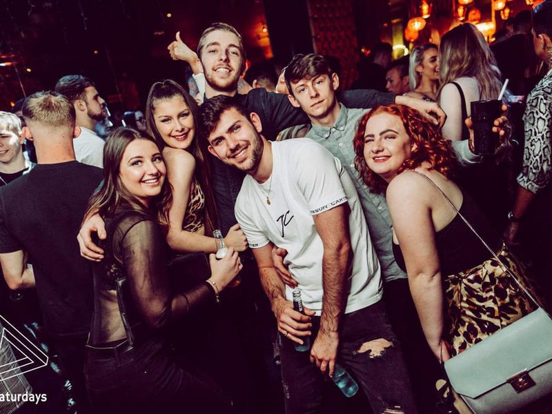 Clubbers in Pryzm.